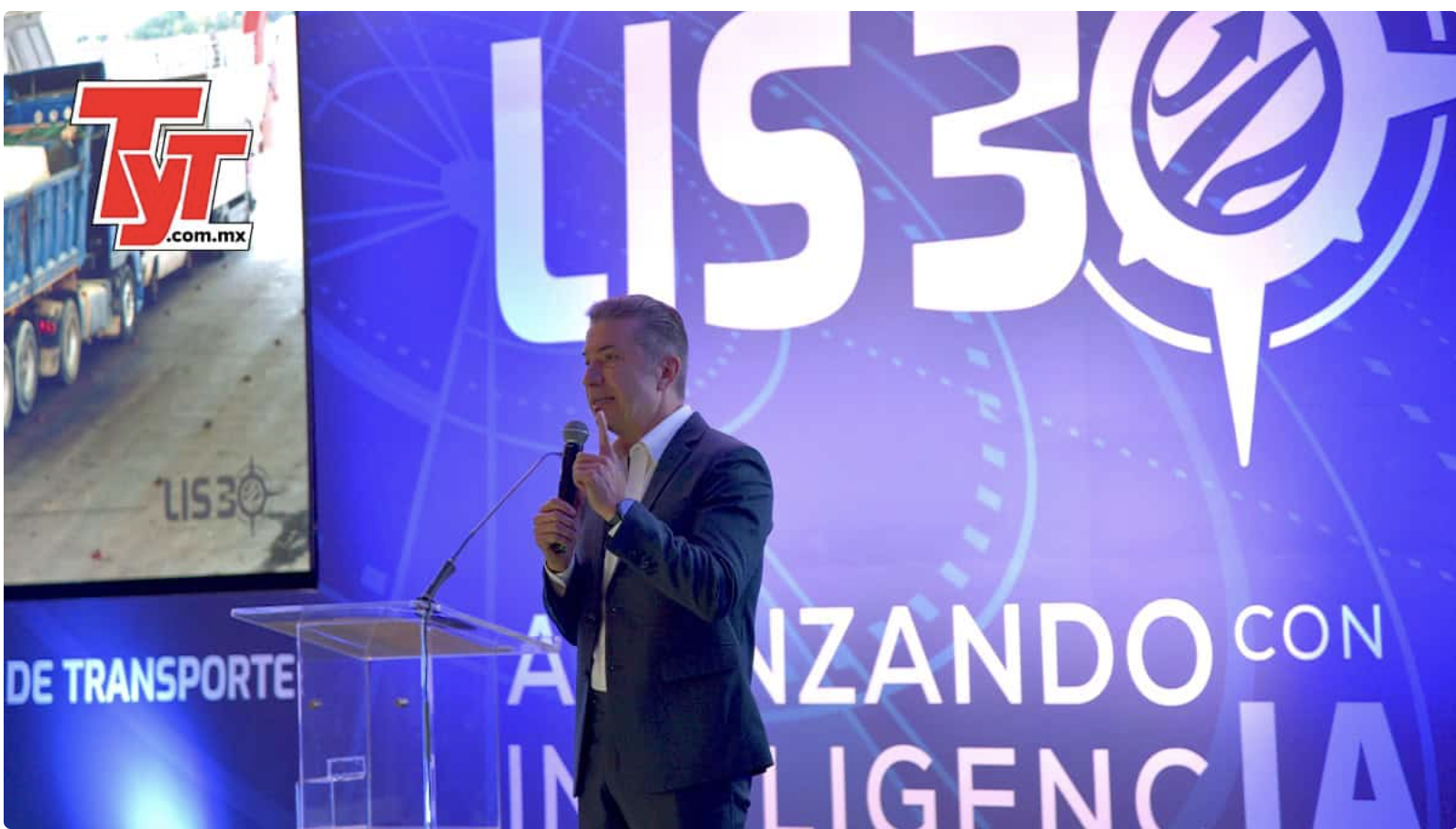 Alfredo Lozano, CEO de LIS Software Solutions, durante el evento de 30 aniversario.