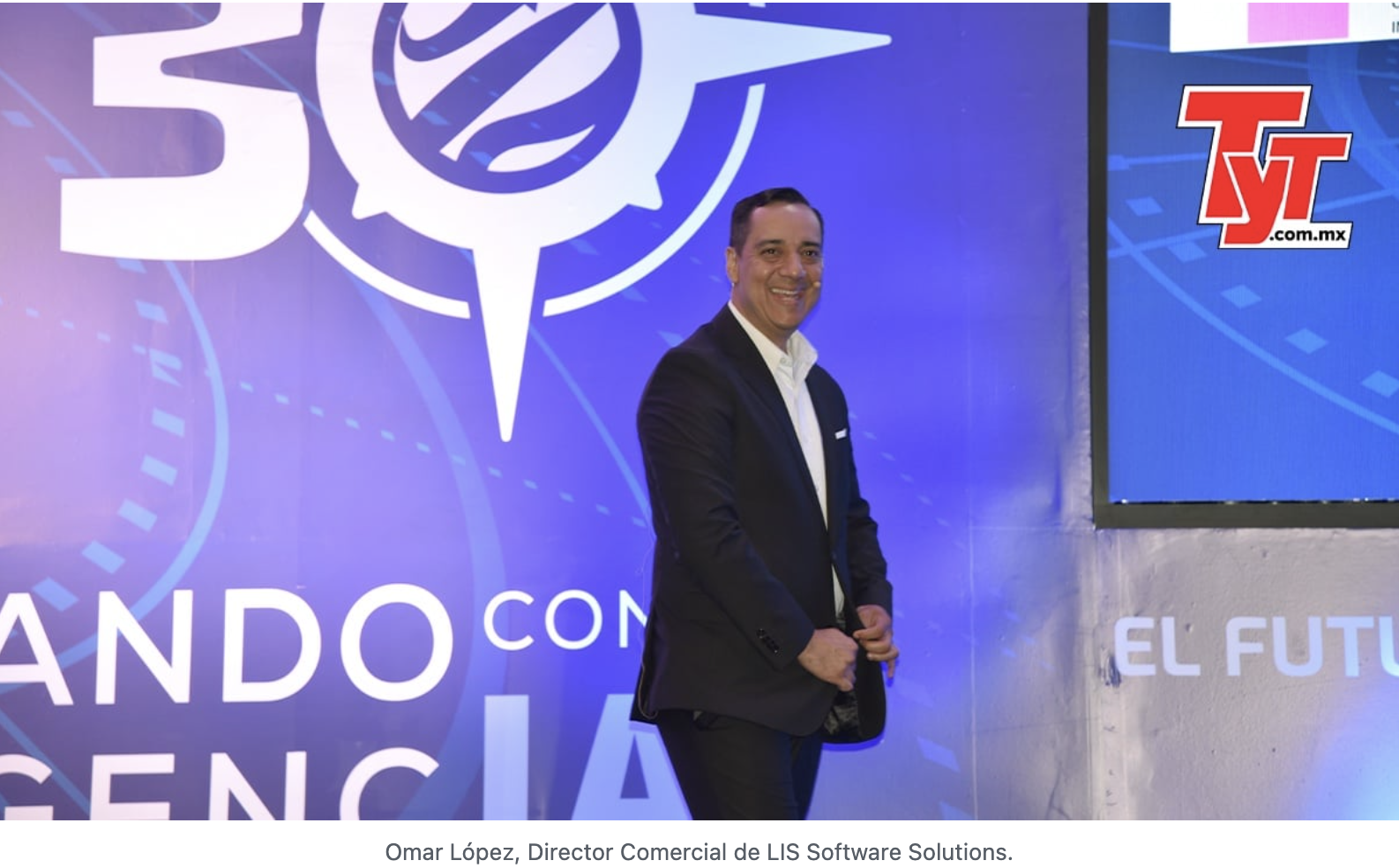 Omar López presentando novedades de ZamPlus.